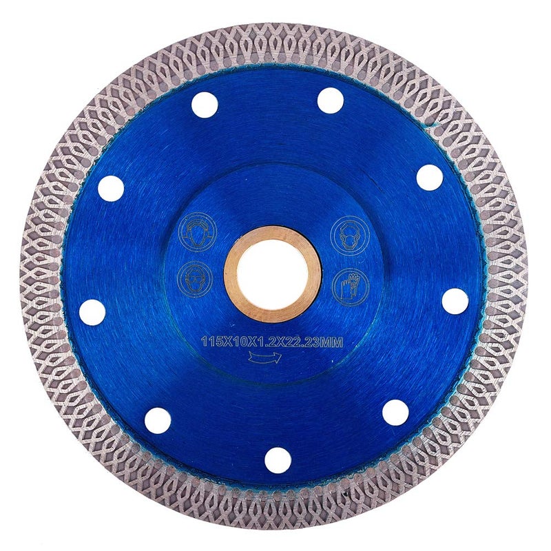 GoYonder 4.5 Inch Super Thin Diamond Saw Blade for Cutting Porcelain Tiles,Granite Marble Ceramics (4.5" -Blue (10 pcs)) - Image 3